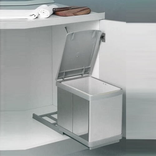 Hemaks Raylı Çöp Kovası 16 Litre