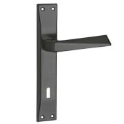 Prizma Siyah Aynalı Kapı Kolu