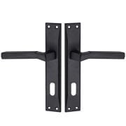 Nobel Meridyen Siyah Aynalı Kapı Kolu