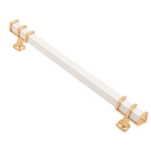 Kemer Altın Sarısı Beyaz 160 mm Mobilya Kulp