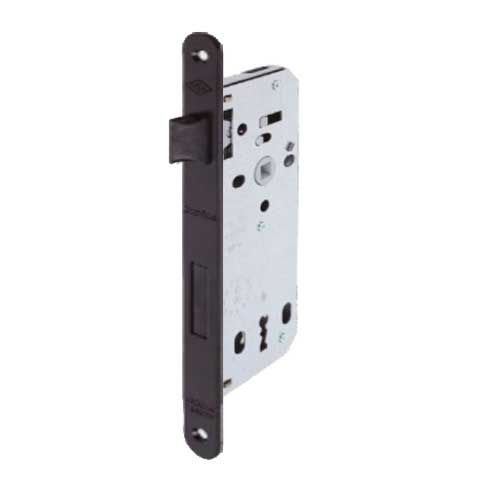 Door Aks Siyah Sessiz Oval Kapı Kilidi 40 mm