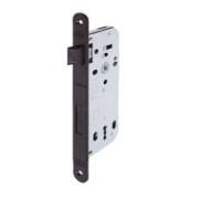 Door Aks Siyah Sessiz Oval Kapı Kilidi 40 mm
