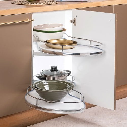 Oscar Ahşap Tabanlı Döner Kör Köşe Mekanizması