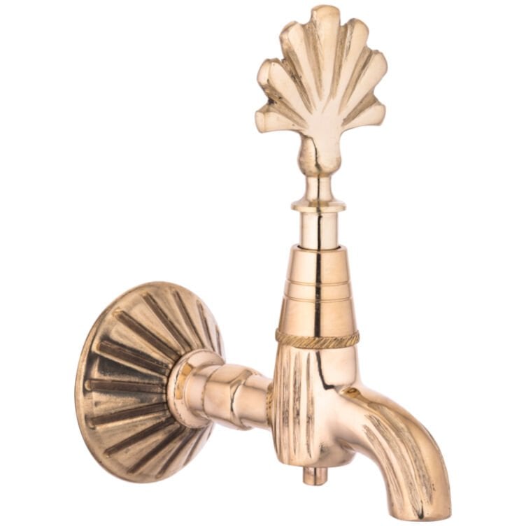 Ağır Tavroz Osmanlı Musluğu Sarı 004