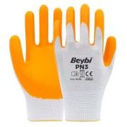 Beybi PN3 Beyaz Sarı Nitril Eldiven