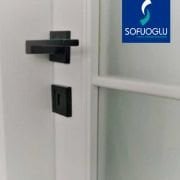 Sofuoğlu Anka Siyah Rozetli Kapı Kolu