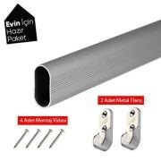 Oval Askı Borusu 50 cm