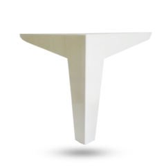 Defne 14 cm Beyaz Mobilya Ayağı