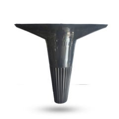 Nehir 14 cm Antrasit Konik Mobilya Ayağı