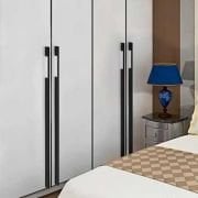 Erkul 924 Tarçın Mat Siyah Mobilya Kulp 85 cm