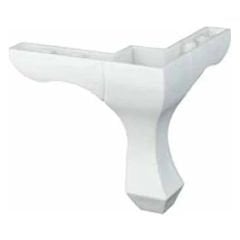 Lükens Beyaz 14 cm Mobilya Ayağı
