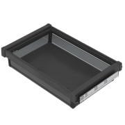 Starax Gizli Raylı Alüminyum Çekmece Antrasit - 70 cm