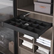Starax Gizli Raylı Alüminyum Bölmeli Raf