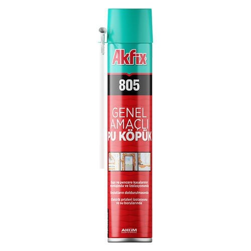 Akfix Pipetli 865 GR Tam Dolu Köpük
