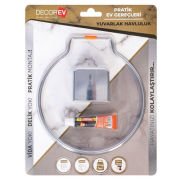 Dekorev DC-4779 Krom Yuvarlak Havluluk