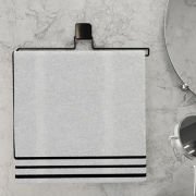Decorev DC-5061 Siyah Uzun Havluluk