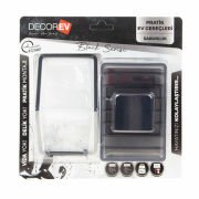 Decorev DC-5063 Siyah Plastik Hazne Sabunluk