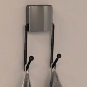 Decorev DC-5053 Siyah İkili Metal Askı