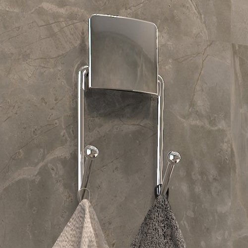 Decorev DC-4772 Krom İkili Metal Askı