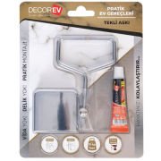 Decorev DC-4771 Krom Tekli Metal Askı